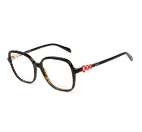 Emilio Pucci EP 5177 Turtle 052 54mm - Óculos de Grau