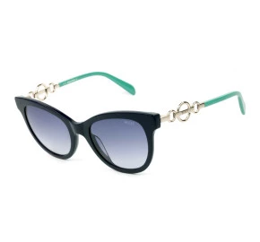 Emilio Pucci EP 157 - Azul Brilho/Azul Degradê 90W 51mm - Óculos de Sol