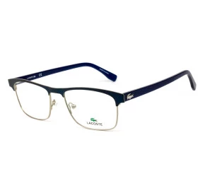 Lacoste L2198 Azul Fosco 424 55mm - Óculos de Grau