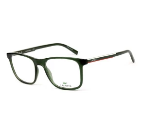 Lacoste L2848 Verde Translucido 317 53mm - Óculos de Grau