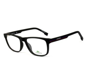 Lacoste L2887 Preto Fosco 002 54mm - Óculos de Grau