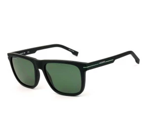 Lacoste L959S Preto Fosco/Verde 002 57mm - Óculos de Sol