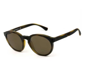 Empório Armani Clip-on EA4152 Turtle Fosco 5802/1W 52mm - Óculos de Grau