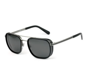 Bvlgari 5053 Grafite Fosco/Cinza Polarizado 195/48 56mm - Óculos de Sol