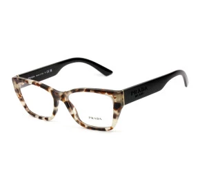 Prada  VPR11Y Preto/Mesclado UAU-1O1- 54mm - Óculos de grau