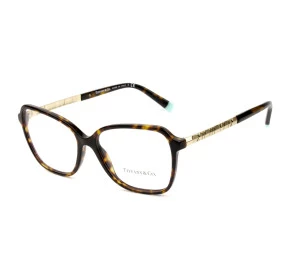 Tiffany & Co.TF2211 Turtle Brilho 8015 54mm - Óculos de Grau