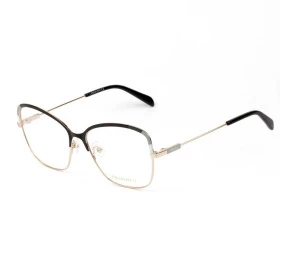 Emilio Pucci EP 5202 Preto Dourado 005 55mm - Óculos de Grau