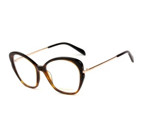 Emilio Pucci EP 5200 Turtle 056 54mm - Óculos de Grau