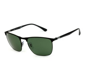 Ray Ban  RB3686 Preto Brilho/G-15 186/31 57mm - Óculos de Sol