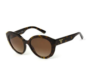 Prada SPR01Y Turtle/Marrom Degradê2 2AU-6S1 54mm - Óculos de Sol