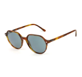 Ray Ban Thalia RB2195 Turtle/Cinza Semi Espelhado 954/62 53mm - Óculos de Sol