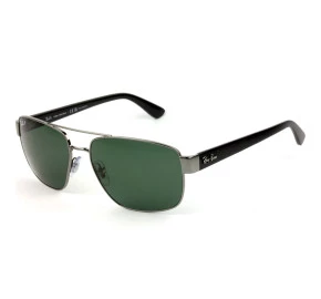 Ray Ban RB3663L Grafite/G-15 Polarizado 004/58 60mm - Óculos de Sol