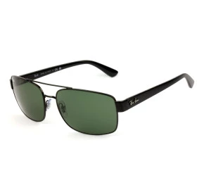 Ray Ban RB3687 Preto Brilho/G-15 002/31 61mm - Óculos de Sol