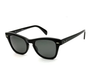 Ray Ban RB0707S Preto Brilho Polarizado 901/48 53mm - Óculos de Sol