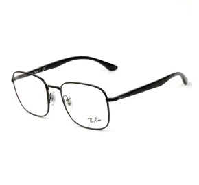 Óculos de Grau Ray Ban RB6469 Preto Brilho 2509 52mm 