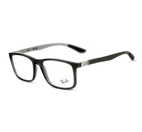 Óculos Ray Ban RB8908 Cinza Fibra de Carbono 8061 55mm 