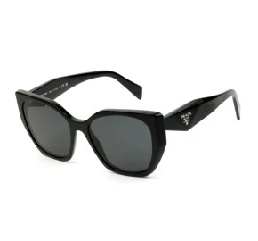 Óculos Prada SPR19Z Preto Brilho /Cinza 1AB-S50 55mm 