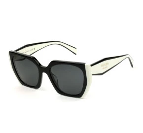 Óculos Prada SPR15W Preto/Branco 09Q-5S0 54mm