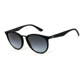 Óculos Ray Ban RB4358L Preto Fosco/Cinza Degradê 601S8G 55 mm 