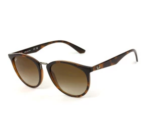 Óculos Ray Ban RB4358L Havana Marrom Degradê 710/13 55 mm 