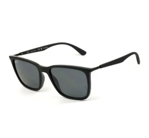 Óculos Ray Ban RB4402L Preto Fosco/Cinza Polarizado 606981 57mm