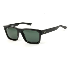 Óculos Ray Ban Warren Preto Brilho G15 RB4396 6677/71 57 mm 