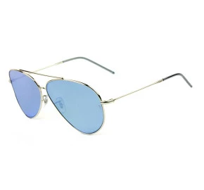 Óculos Ray Ban Aviador Reverse Cinza Espelhado RBR0101S 003/GA 62 mm