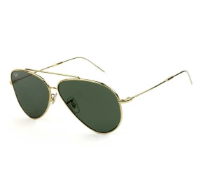 Óculos Ray Ban Aviador Reverse Dourado G-15 RBR0101S 001/VR 62 mm