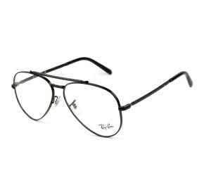 Óculos Ray Ban New Aviator RB3625-V Preto Brilho 2509 58m 