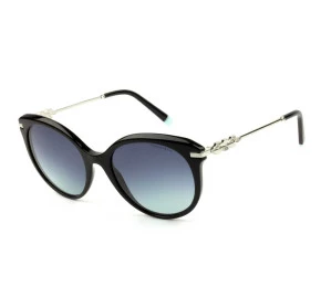 Óculos Tiffany & Co. TF4189 Preto Brilho/Azul Degradê 8001/9C 55mm