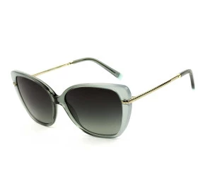 Óculos de Sol Tiffany & Co. TF4190 Verde Translucido/Cinza Degradê 8346/11 57mm 