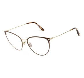 Óculos Tom Ford TF5840-B Marrom Fosco 046 56mm