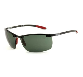Óculos Ray Ban Ferrari Fibra de Carbono RB8305-M F005/71 65mm