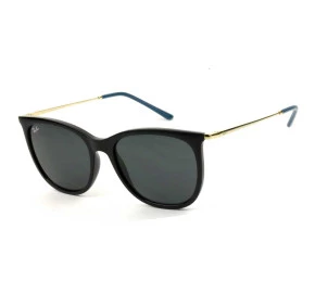 Óculos Ray Ban RB4403L Preto Brilho/Cinza 669187 56mm
