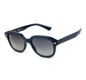 Óculos Ray Ban Erik Azul Cinza Degrade Polarizado RB4398 6676/78 53 mm