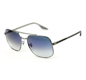 Óculos Ray Ban Chumbo Azul Degrade RB3699 004/3F 59mm 