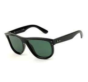 Óculos Ray Ban Boyfriend Reverse Preto Brilho G-15 RBR0501S 6677/VR 56 mm
