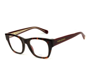 Óculos Tommy Hilfiger Turtlle Vinho TH1865 086 49mm 