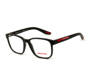 Óculos Prada Linea Rossa Preto Fosco VPS06P DG0-1O1 57mm 