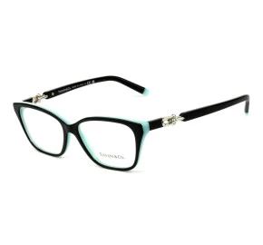 Óculos Tiffany & Co TF2229 Preto Azul Tiffany 8055 55mm 