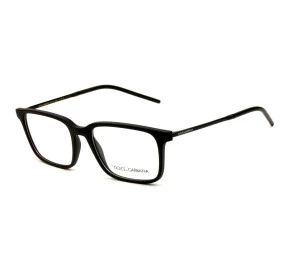 Óculos Dolce & Gabbana Masculino  DG5099 Preto Fosco 2525 55mm