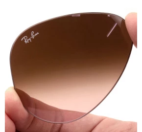 Lentes Ray Ban Aviador Marrom Rosê Degradê RB3025 9001/A5 Tamanho 58mm Médio