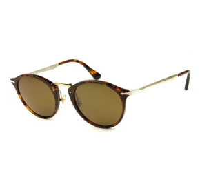 Óculos Persol 3166-S Havana Marrom Polarizado 24/57 51mm