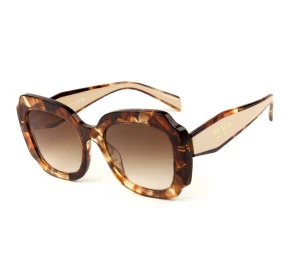 Óculos Prada SPR16Y Havana Marrom Degradê 01R-0a6 52mm 