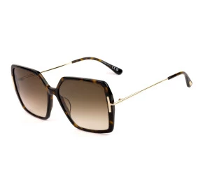 Óculos Tom Ford Feminino Joanna Turtle Marrom TF1039 52F 59mm