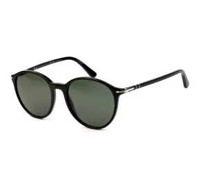 Óculos Persol 3350-S Preto Brilho G-15 Polarizado 95/58 56mm 