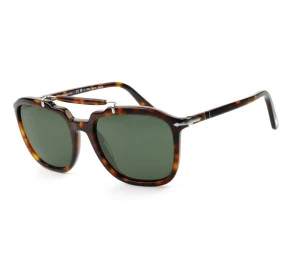 Persol Senna 0203-S Turtle/Verde 24/31 57mm - Óculos de Sol