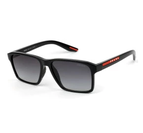 Óculos Prada Linea Rossa SP05Y Preto Cinza Degrade 1AB-09U 58mm 