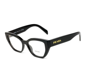 Óculos Prada VPR A16 Preto Brilho 16K-1O1 53mm