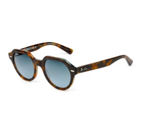 Óculos Ray Ban RB4399 Gina Turtle/Azul Degradê 14133M 53mm